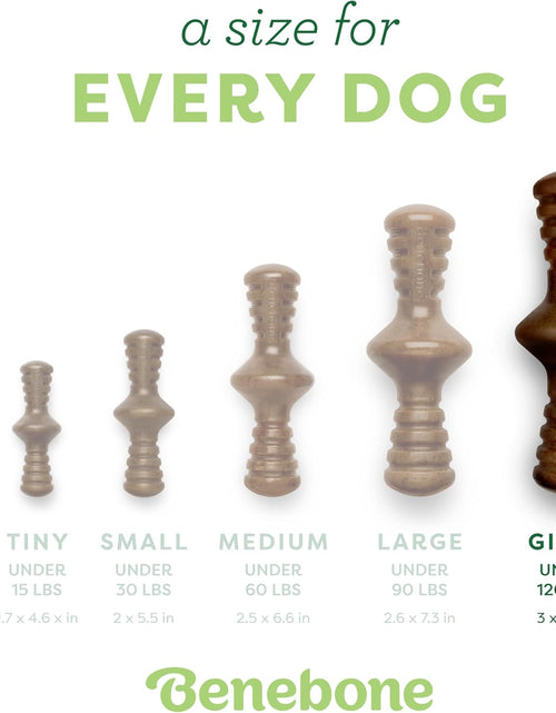 Load image into Gallery viewer, Zaggler Rolling Dog Chew Toy for Aggressive Chewers, Made in USA
