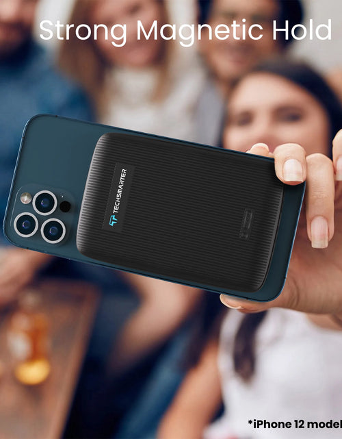 Load image into Gallery viewer, Magnetic 10000Mah Wireless Power Bank, 18W USB-C PD Portable Charger. Compatible with Iphone 14, 13, 12 Only
