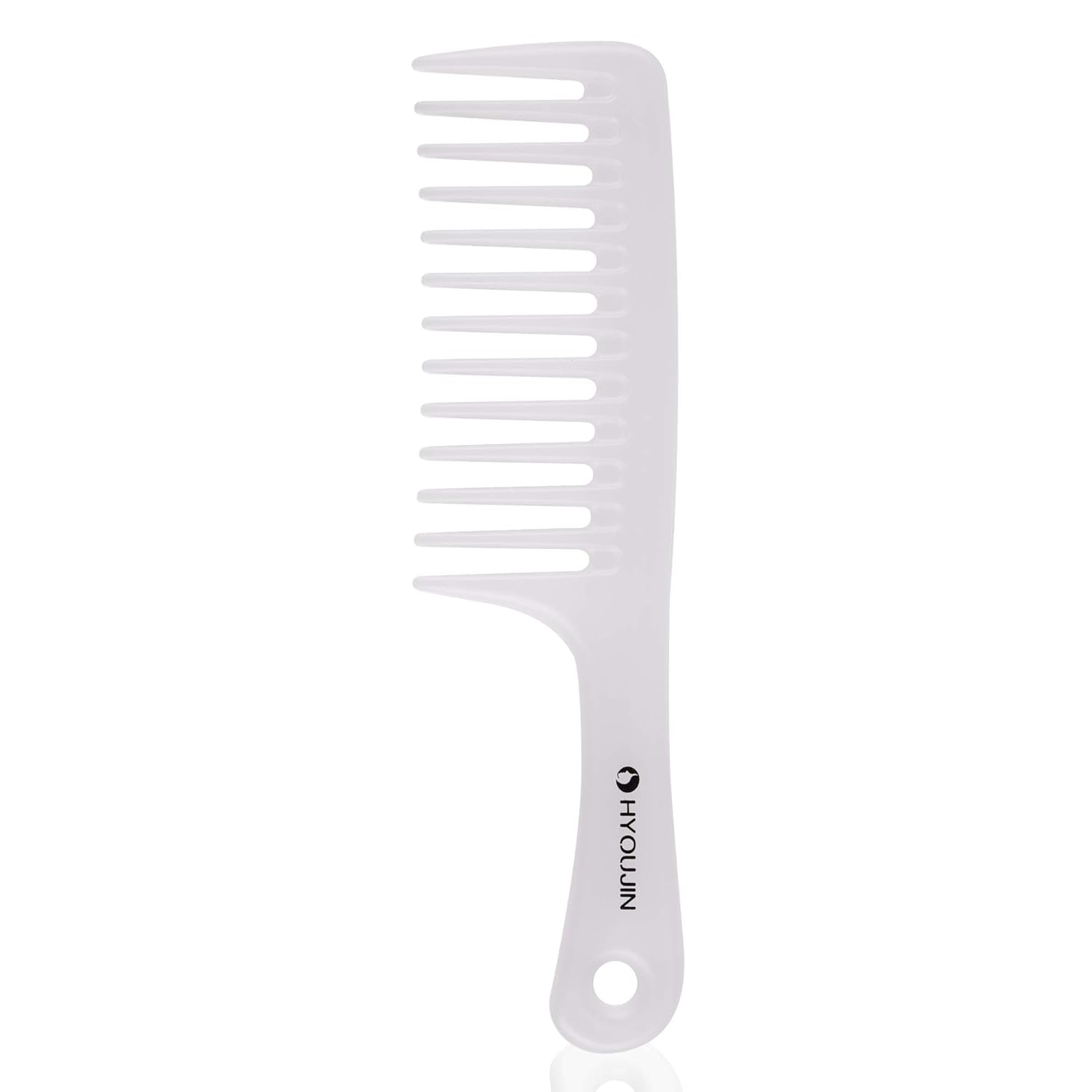 Wide Tooth Comb Detangling Hair Brush,Paddle Hair Comb,Care Handgrip Comb-Best Styling Comb for Long,Wet or Curly Reduce Hair Loss and Dandruff&Headache-Minimal Breakages