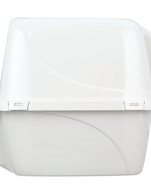 Load image into Gallery viewer, Van Ness Pets Odor Control Large Enclosed Cat Litter Box, Hooded, Pearl, CP6
