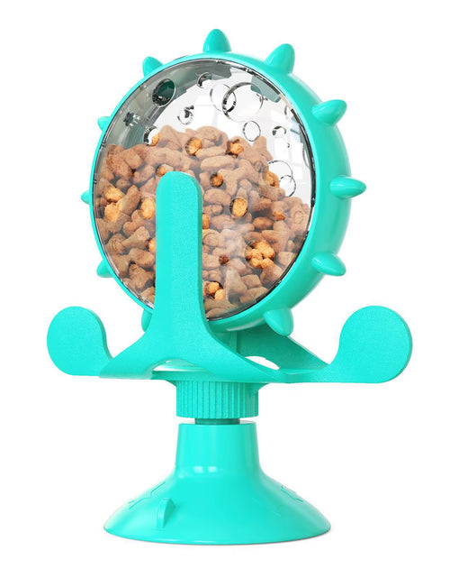 Load image into Gallery viewer, Dog Toys Cat Feeding Interactive Wheel Toys Pet Leaking Food Training Ball Slow Dog Cat Feeder Funny Dog Wheel Interactive Toy
