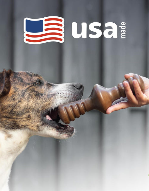 Load image into Gallery viewer, Zaggler Rolling Dog Chew Toy for Aggressive Chewers, Made in USA
