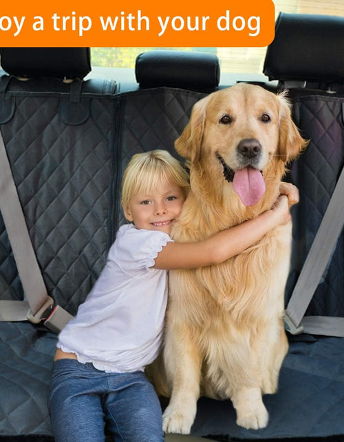 Load image into Gallery viewer, Honest Dog Car Seat Covers, Dog Seat Cover with Side Flap for Cars, Trucks, and Suv'S - Waterproof &amp; Nonslip Pet Seat Cover for Backseat
