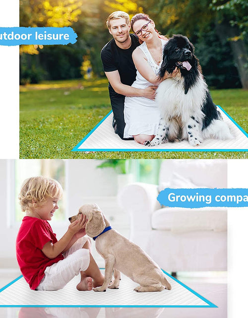 Load image into Gallery viewer, Extra Large Dog Pee Pads, Thicker Design for Super Absorbent and Leak Proof Pads, Disposable Potty Training Pads for Dogs, Puppy Pads XL, 28X34 Inches(120-Count, Blue)
