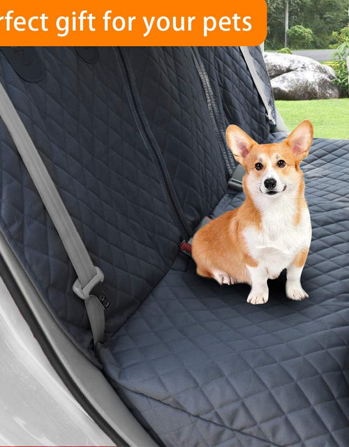 Load image into Gallery viewer, Honest Dog Car Seat Covers, Dog Seat Cover with Side Flap for Cars, Trucks, and Suv'S - Waterproof &amp; Nonslip Pet Seat Cover for Backseat
