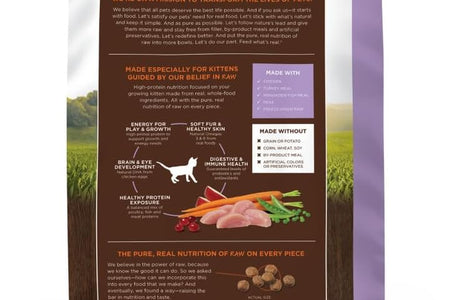 Grain Free Kitten Food, Original Kitten Recipe Natural Dry Cat Food or Wet Cat Food