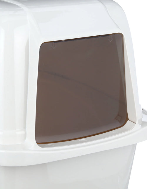 Load image into Gallery viewer, Van Ness Pets Odor Control Large Enclosed Cat Litter Box, Hooded, Pearl, CP6

