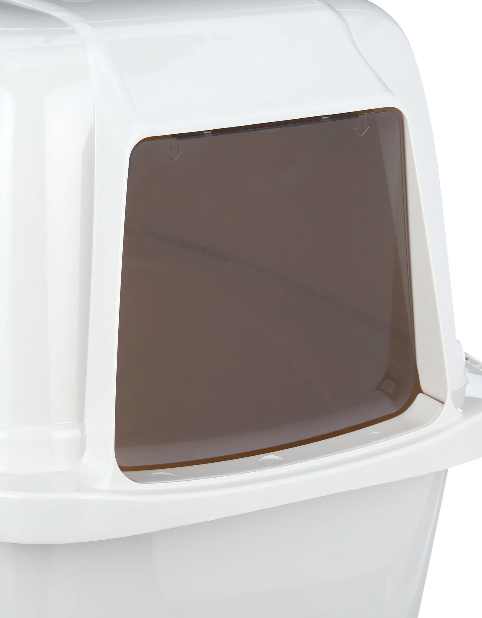 Van Ness Pets Odor Control Large Enclosed Cat Litter Box, Hooded, Pearl, CP6