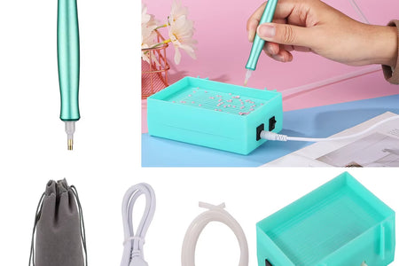 SparklePro Electric Diamond Painting Pen – Long-Lasting Vacuum Tool for Precision Crafting