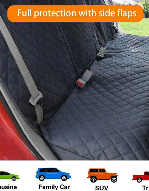 Load image into Gallery viewer, Honest Dog Car Seat Covers, Dog Seat Cover with Side Flap for Cars, Trucks, and Suv'S - Waterproof &amp; Nonslip Pet Seat Cover for Backseat
