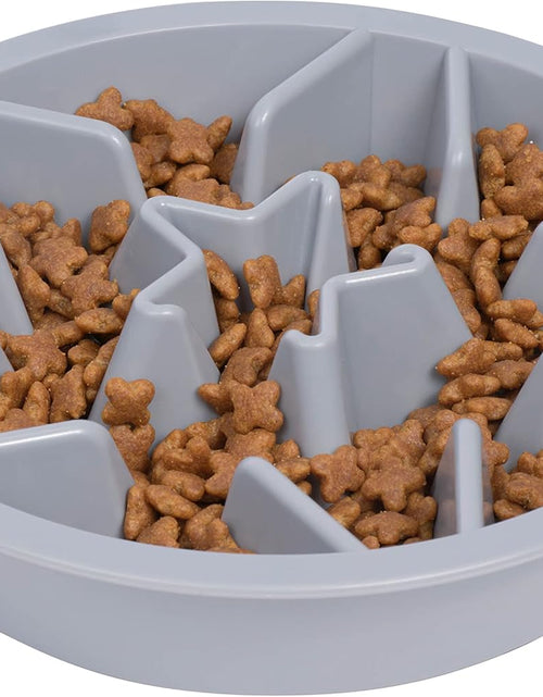 Load image into Gallery viewer, Slow Feeder Dog Bowls - Cup Maze Puzzle Food Bowl with Feeder Holes, Fits into Elevated Pet Feeders - Slow Eating for Large, Medium &amp; Small Sized Breeds (2 Cup - 7.5-8 Inch Feeder Holes)
