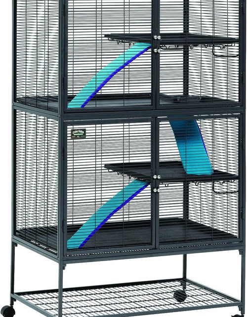 Load image into Gallery viewer, Deluxe Critter Nation Double Unit Small Animal Cage (Model 162)
