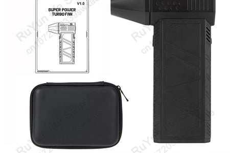 Mini Turbo Jet Fan Electric Air Duster with 1&3 Gear Adjustable Speed 130000RPM 52M/S Car Computer Cleaning Blower Tool Kit