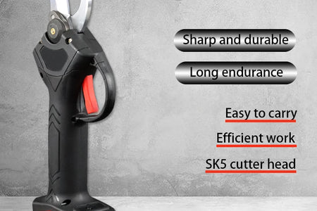 PowerPrune 21V Cordless Electric Pruner – Effortless Tree & Bonsai Branch Cutting Tool