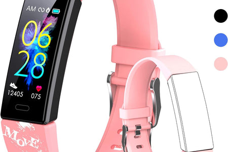 Kids Watch Fitness Tracker, Fitness Watches for Kids, Activity Tracker with Pedometers, Stopwatch, IP68 Waterproof, 11 Sport Modes Smart Watch for Kids Age 6-16 Years Old