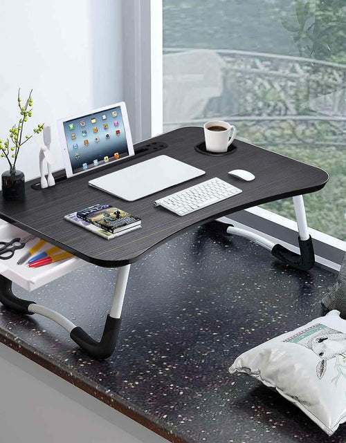 Load image into Gallery viewer, HBN Laptop Desk, Laptop Bed Stand Foldable, Laptop Table Folding Breakfast Tray
