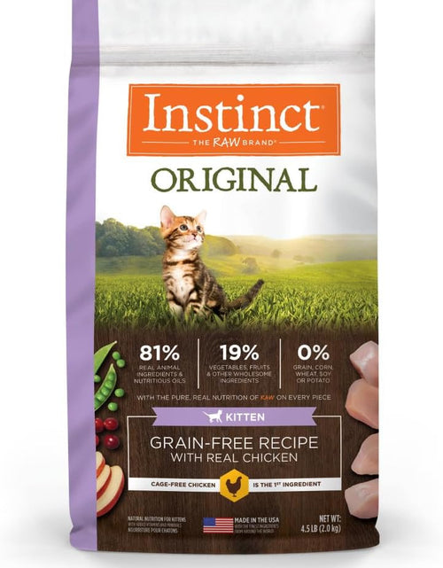 Load image into Gallery viewer, Grain Free Kitten Food, Original Kitten Recipe Natural Dry Cat Food or Wet Cat Food
