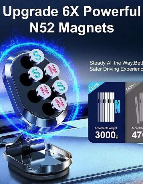 Load image into Gallery viewer, Magnetic Phone Holder for Car, Dashboard Car Phone Holder Mount
