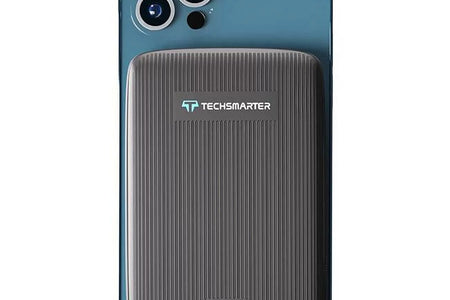 Magnetic 10000Mah Wireless Power Bank, 18W USB-C PD Portable Charger. Compatible with Iphone 14, 13, 12 Only