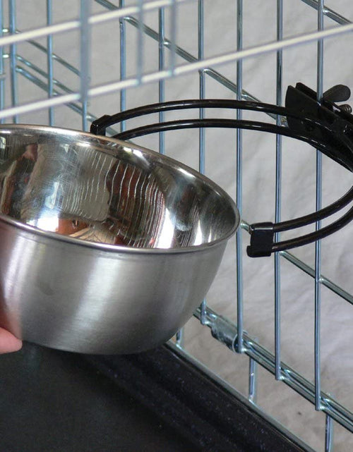 Load image into Gallery viewer, Snap'Y Fit Stainless Steel Food Bowl/Pet Bowl for Dogs &amp; Cats
