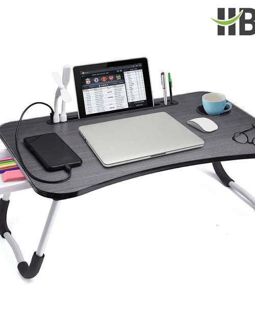 Load image into Gallery viewer, HBN Laptop Desk, Laptop Bed Stand Foldable, Laptop Table Folding Breakfast Tray
