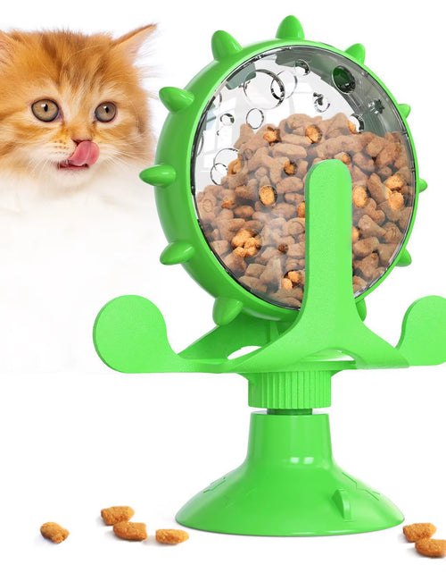 Load image into Gallery viewer, Dog Toys Cat Feeding Interactive Wheel Toys Pet Leaking Food Training Ball Slow Dog Cat Feeder Funny Dog Wheel Interactive Toy
