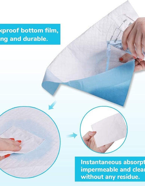 Load image into Gallery viewer, Extra Large Dog Pee Pads, Thicker Design for Super Absorbent and Leak Proof Pads, Disposable Potty Training Pads for Dogs, Puppy Pads XL, 28X34 Inches(120-Count, Blue)
