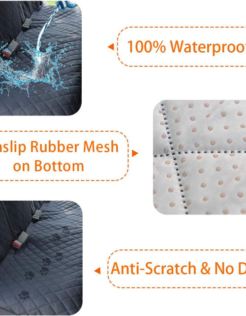Load image into Gallery viewer, Honest Dog Car Seat Covers, Dog Seat Cover with Side Flap for Cars, Trucks, and Suv'S - Waterproof &amp; Nonslip Pet Seat Cover for Backseat

