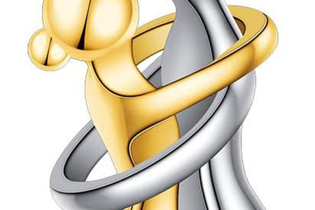 Hug Couple Necklace 925 Sterling Silver Hugging Couples Pendant Jewelry Gifts