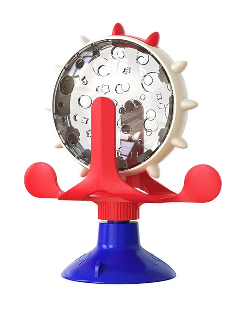 Load image into Gallery viewer, Dog Toys Cat Feeding Interactive Wheel Toys Pet Leaking Food Training Ball Slow Dog Cat Feeder Funny Dog Wheel Interactive Toy
